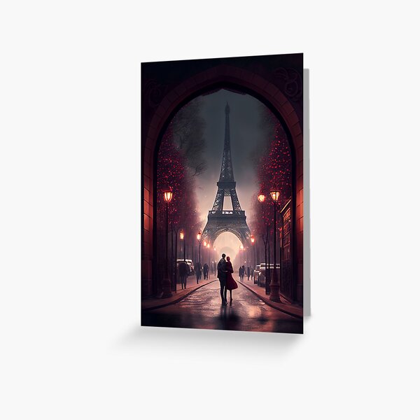 Item preview, Eiffel Tower Romance: A Parisian Dream designed and sold by LukeAiWalker.
