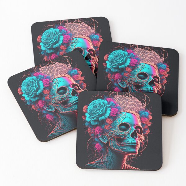 Item preview, Catrina with Roses Wall Decor: A Unique Addition to Your Home #MODEL 5 designed and sold by Thewallart.
