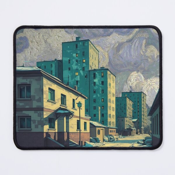 Item preview, eastern european block painted designed and sold by 6opuc.