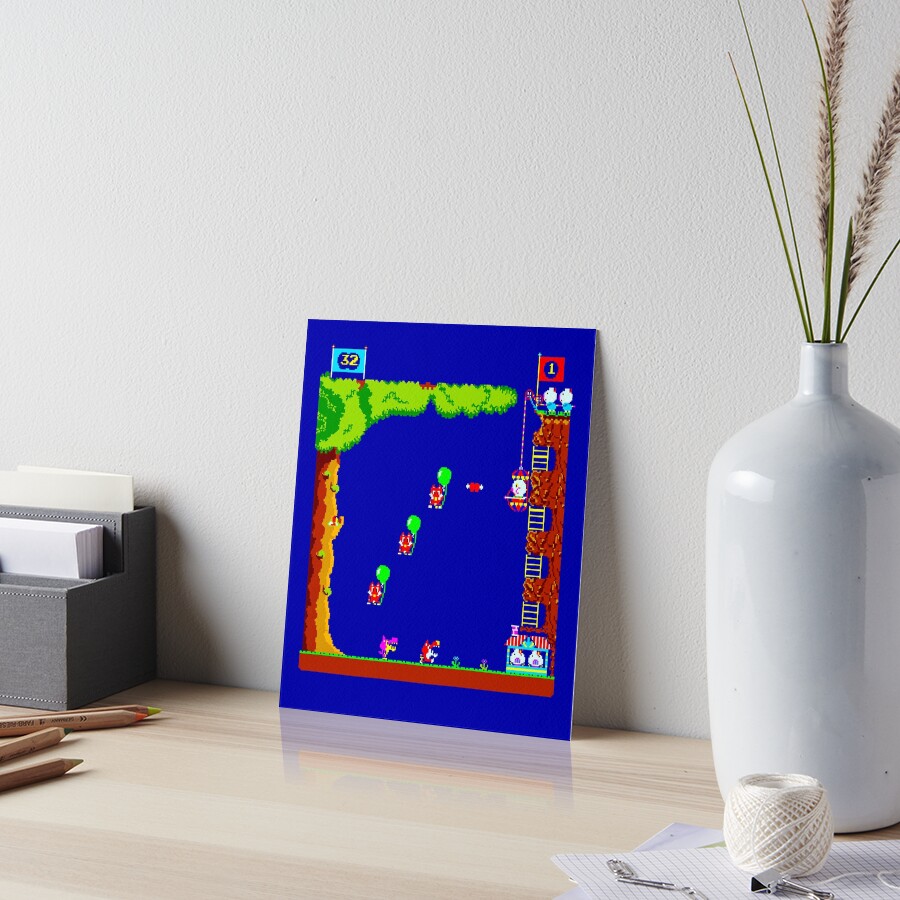 Item preview, Art Board Print designed and sold by 8BitCoolMan.
