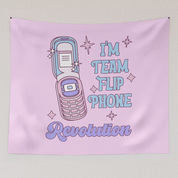 Item preview, I'm Team Flip Phone Revolution, Funny Flip Phone designed and sold by OliviaGbyKyro.
