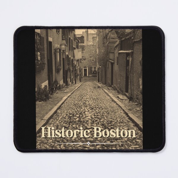Item preview, Old Historic Boston Sepia Tone Photography Design designed and sold by EarthArtDesigns.