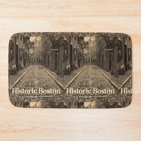 Item preview, Old Historic Boston Sepia Tone Photography Design designed and sold by EarthArtDesigns.
