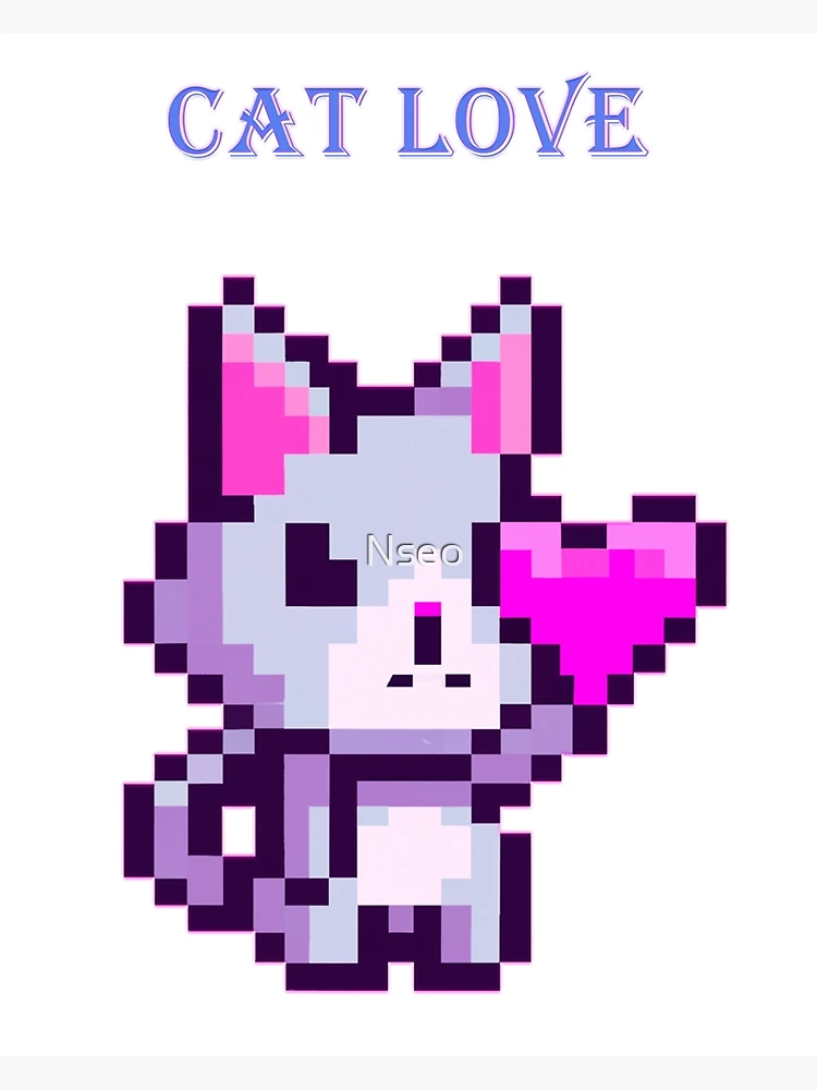 Pixilart - Kitty Cat - Pixel Art by TheCatLover57