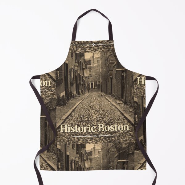 Item preview, Old Historic Boston Sepia Tone Photography Design designed and sold by EarthArtDesigns.
