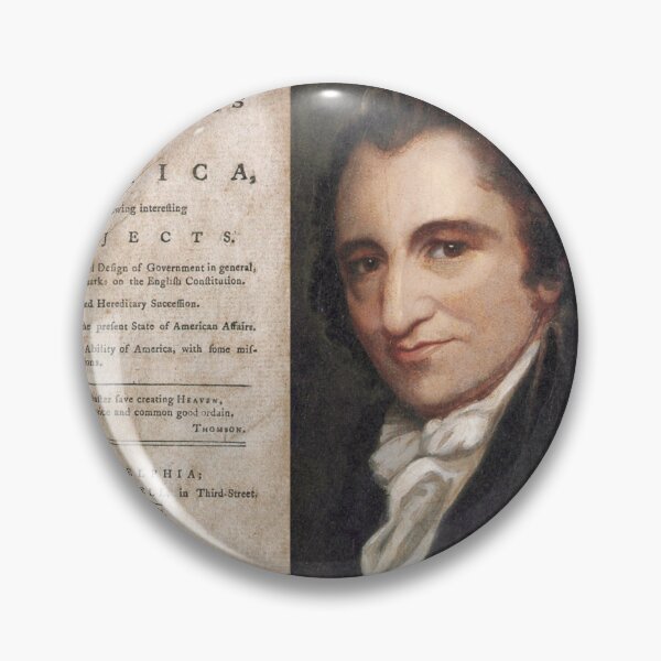 Artikelvorschau, Gründervater Thomas Paine und Common Sense entworfen und verkauft von ScienceSource.