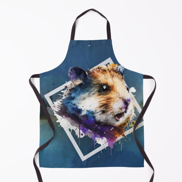 Item preview, Taro the Hamster WITH BACKGROUND - Watercolor Animal Series designed and sold by Bolg3r.