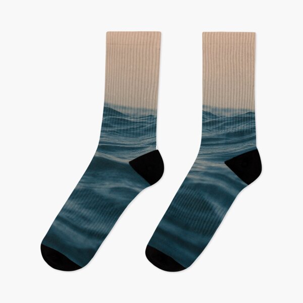 Item preview, Blue Ocean Waves At Night designed and sold by kris-money.