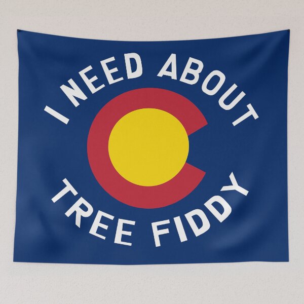 Item preview, Tree Fiddy Colorado Flag designed and sold by itsrturn.
