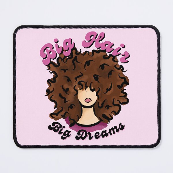 Item preview, Big Hair - Big Dreams (Brown) designed and sold by Curly-Cuties.
