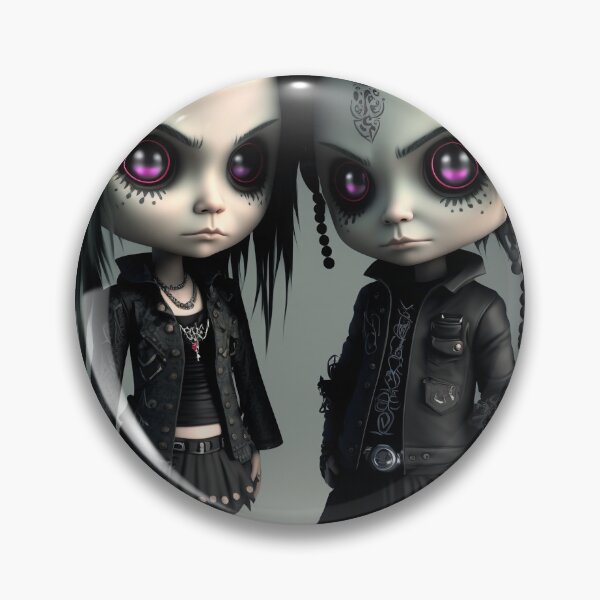 Item preview, Let's Be Friends (Goth 3d Character couple) designed and sold by Simone Davino.