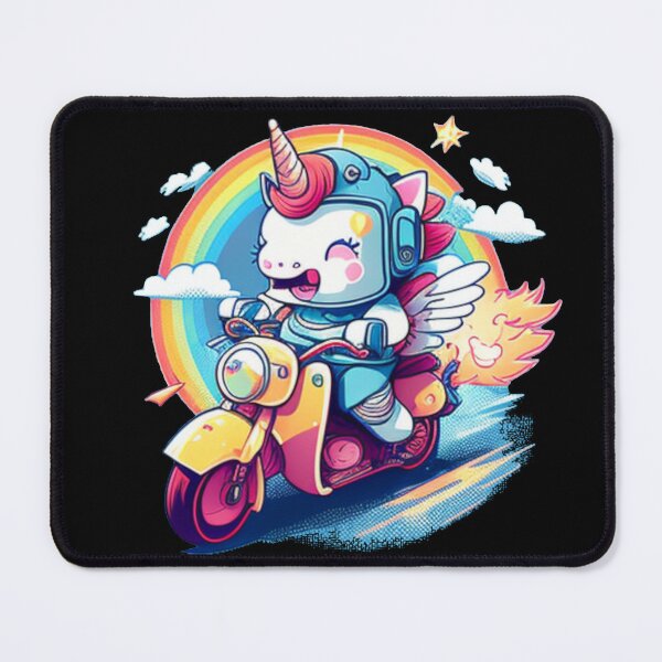 Item preview, Happy Unicorn Biker Motorcycle Club designed and sold by TheWildFlix.