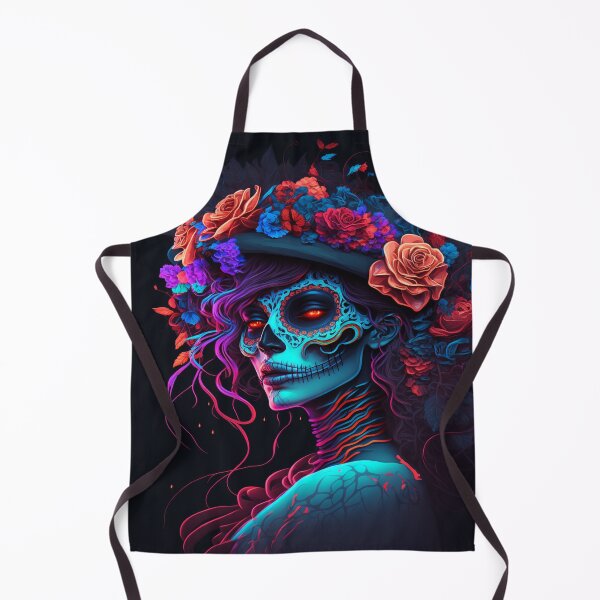 Item preview, Catrina with Roses Wall Decor: A Unique Addition to Your Home #MODEL 8 designed and sold by Thewallart.
