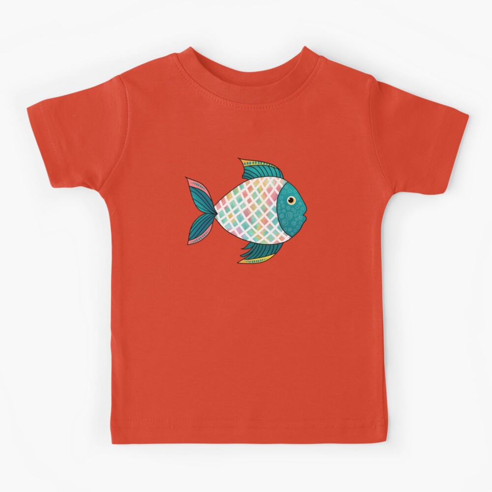Fish Scales - Orange Version Graphic T-Shirt for Sale by