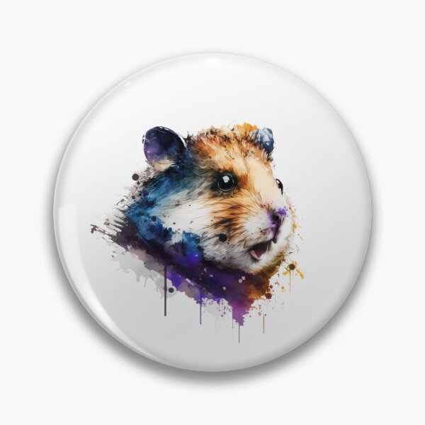 Item preview, Taro the Hamster - Watercolor Animal Series designed and sold by Bolg3r.