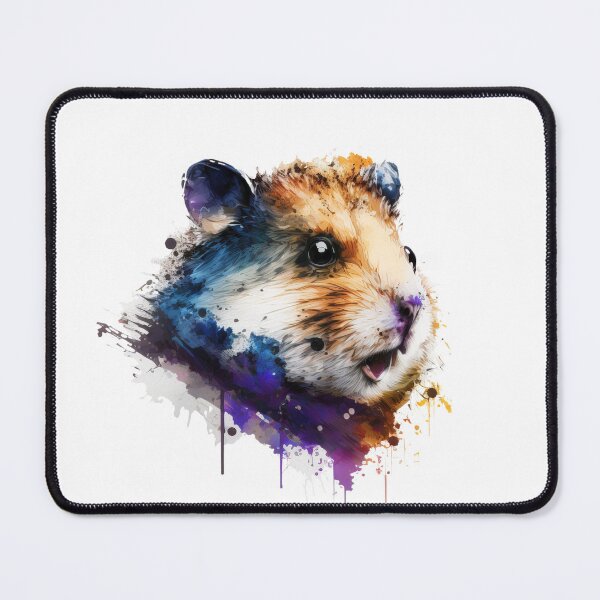 Item preview, Taro the Hamster - Watercolor Animal Series designed and sold by Bolg3r.