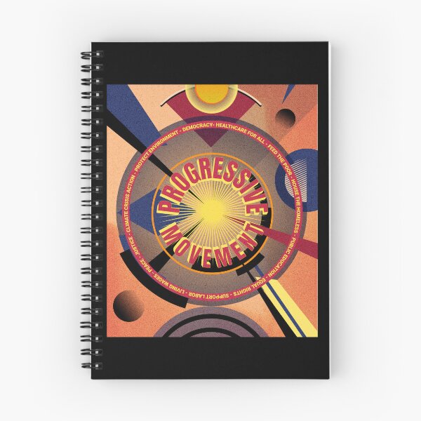 Item preview, PMD00263 Progressive Movement Designs Fusion of Goals for progressives abstract modernist designed and sold by ProgressiveLeft.