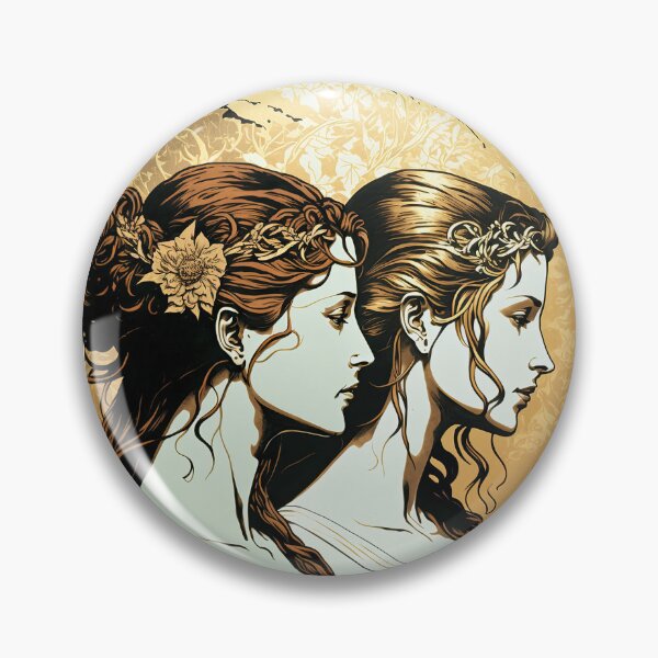 Item preview, Hermanas designed and sold by ArtWildCreate.