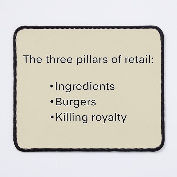 Item preview, The Three Pillars of Retail designed and sold by thebcarts.