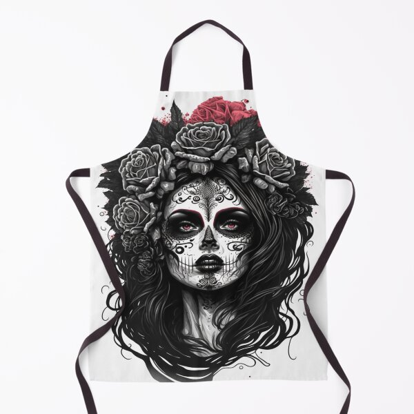 Item preview, Catrina with Roses Wall Decor: A Unique Addition to Your Home #MODEL 10 designed and sold by Thewallart.