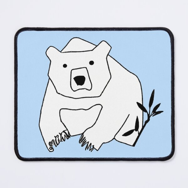 Item preview, Burr the Bear Line Art designed and sold by hunnyworks-.