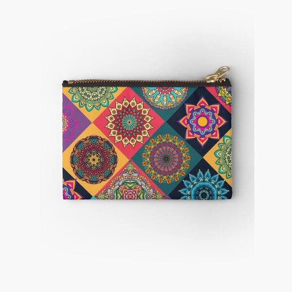 Item preview, Colorful Boho Mandala Pattern designed and sold by SiYDesigns.