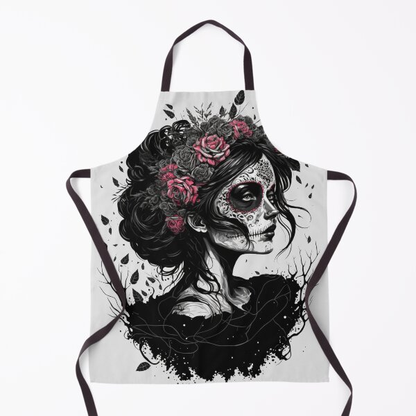 Item preview, Catrina with Roses Wall Decor: A Unique Addition to Your Home #MODEL 11 designed and sold by Thewallart.