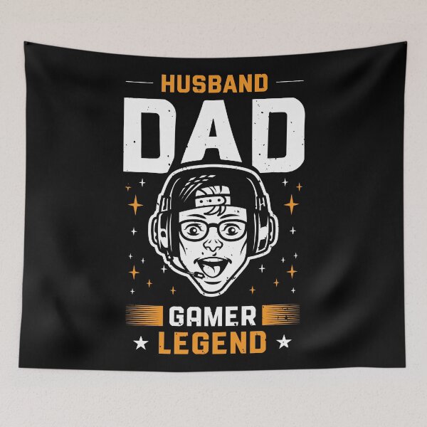 Item preview, Husband Dad Video Game Legend designed and sold by HamzaZemharir.