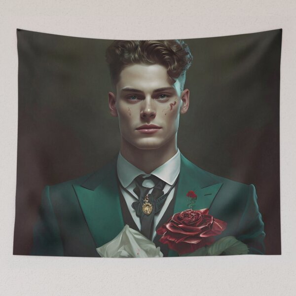 Item preview, "Romance and Resilience: A Man's Dignity" designed and sold by mai-gallery.