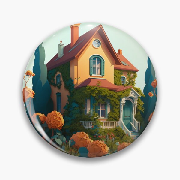 Item preview, Cartoon house design decorative. durable designed and sold by John-merou.