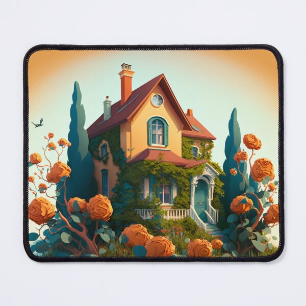 Item preview, Cartoon house design decorative. durable designed and sold by John-merou.
