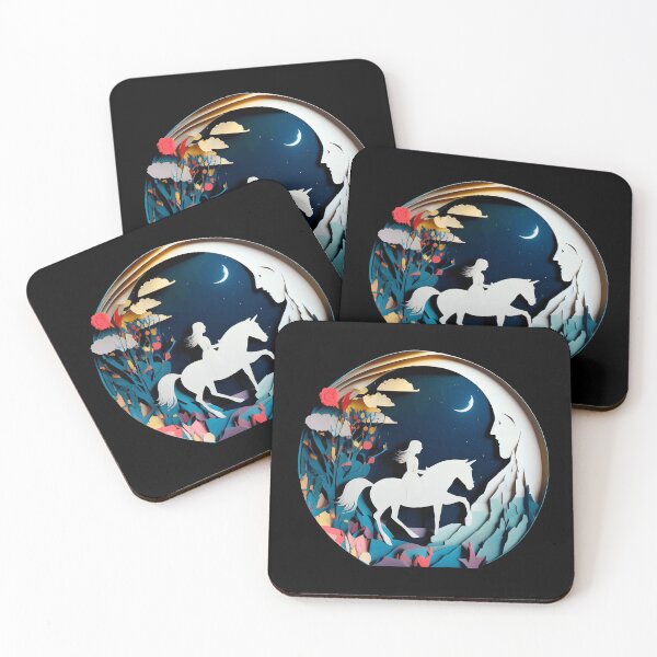 Item preview, Unicornio - La colección Cut-Out designed and sold by FiveIntentions.