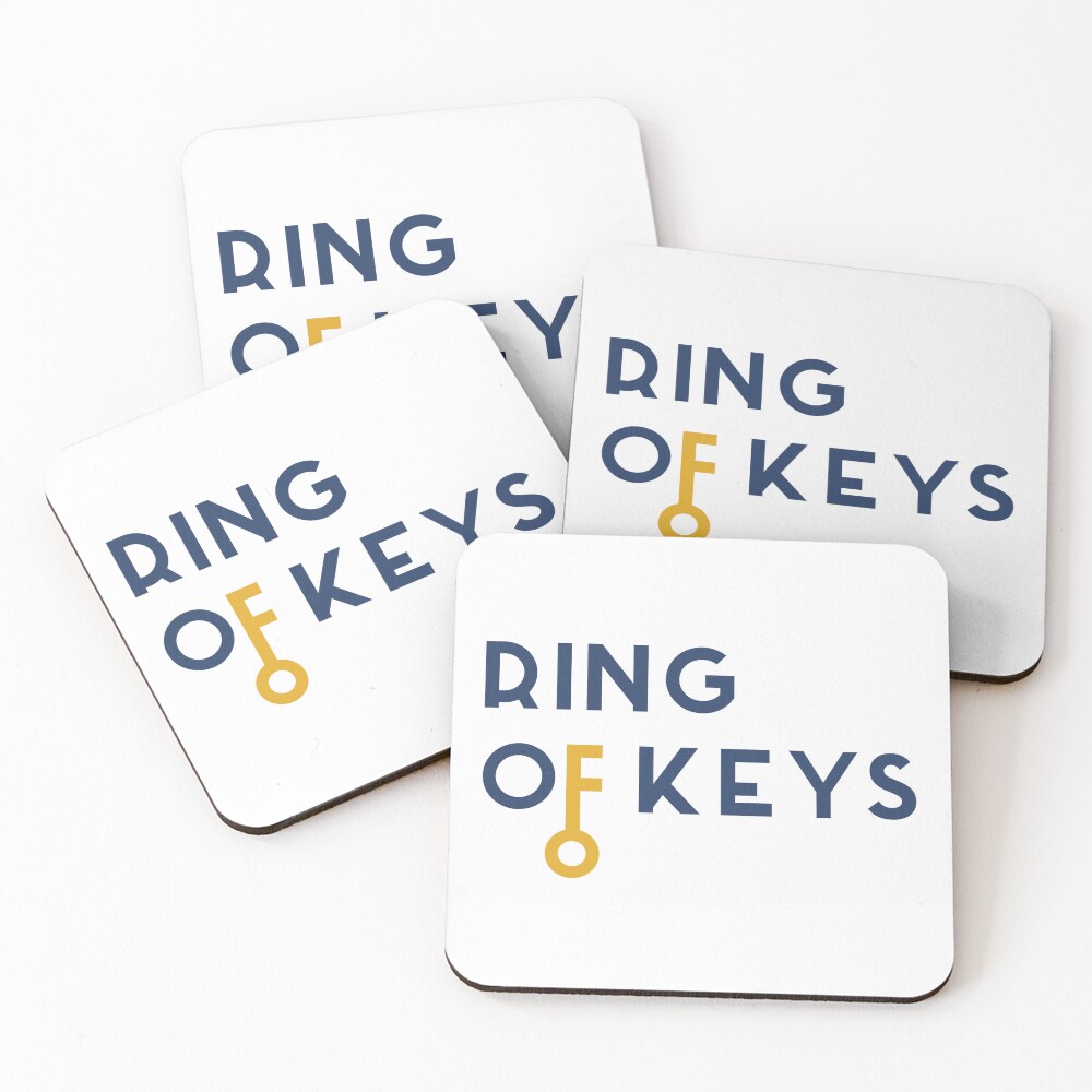 Item preview, Coasters (Set of 4) designed and sold by ringofkeysorg.
