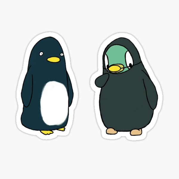 Item preview, Sarah and Duck - Penguins designed and sold by Daft-Bug.