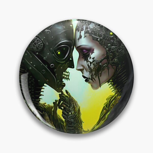 Item preview, Goth robots in love designed and sold by Simone Davino.