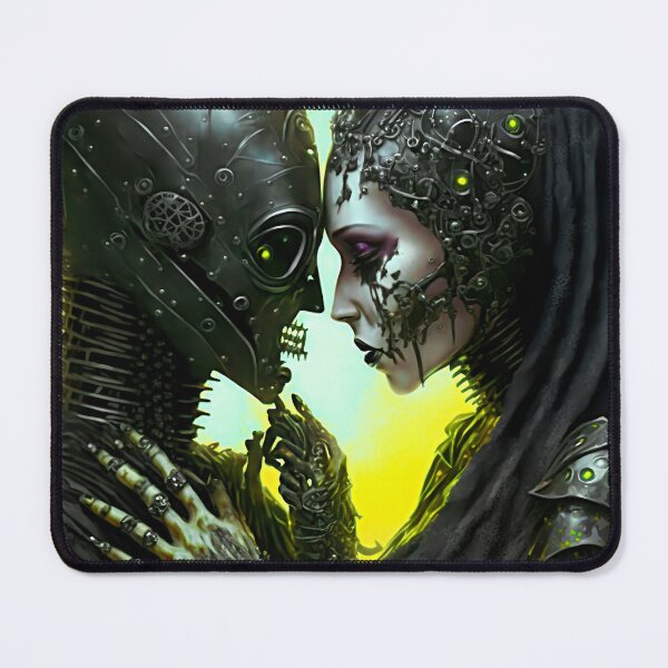Item preview, Goth robots in love designed and sold by Simone Davino.