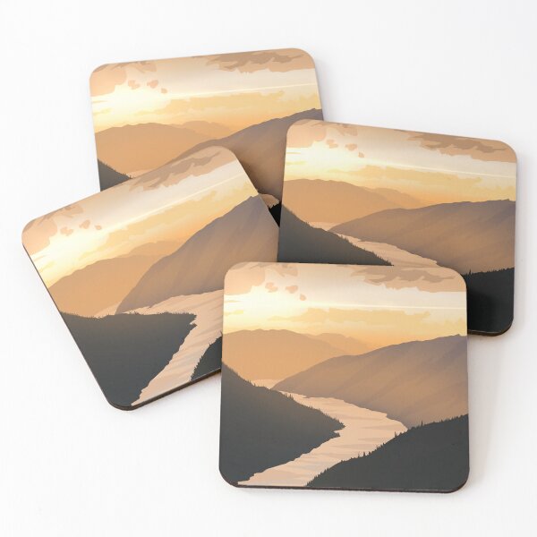 Item preview, Tan Misty Mountain designed and sold by Wah-hat.