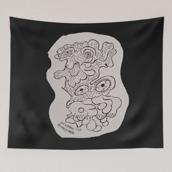 Item preview, Nasty Monster 1 (Uncolored) designed and sold by Discordant Dreams Art.