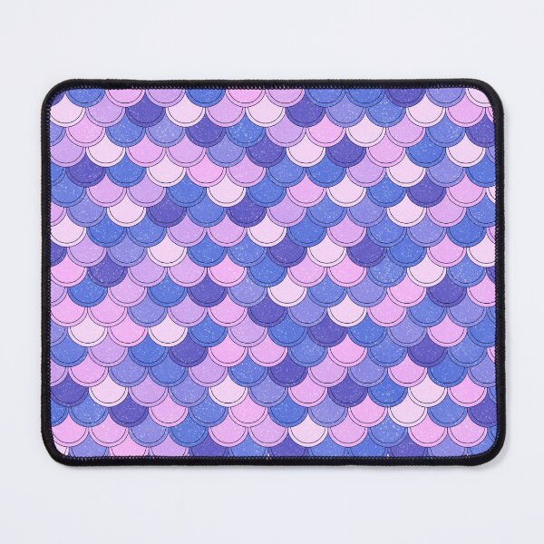 Item preview, Blue, Pink and Purple Mermaid Scales Pattern designed and sold by Saanis.
