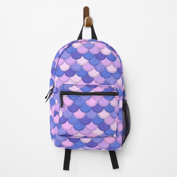 Item preview, Blue, Pink and Purple Mermaid Scales Pattern designed and sold by Saanis.
