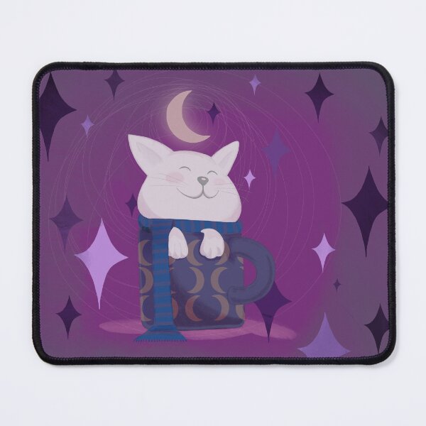 Item preview, Moon Kitty designed and sold by CyberSpikeArt.