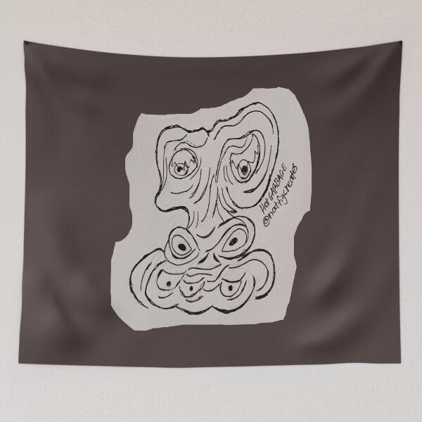 Item preview, Nasty Monster 3 (Uncolored) designed and sold by Discordant Dreams Art.