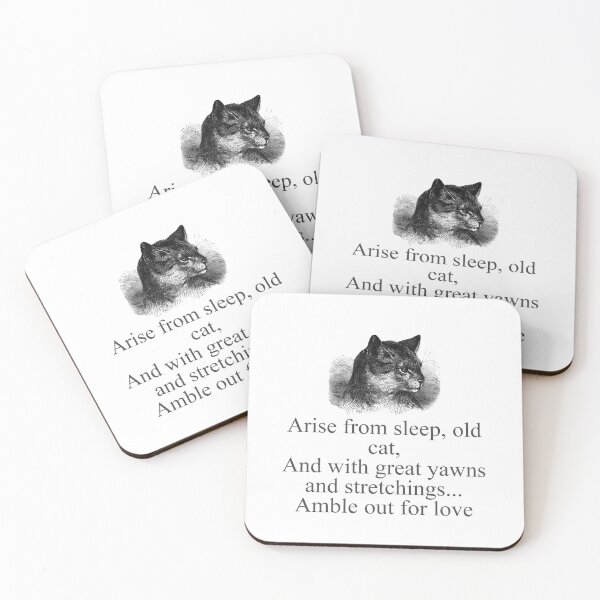 Item preview, Arise From Sleep Old Cat  designed and sold by CrankyOldDude.