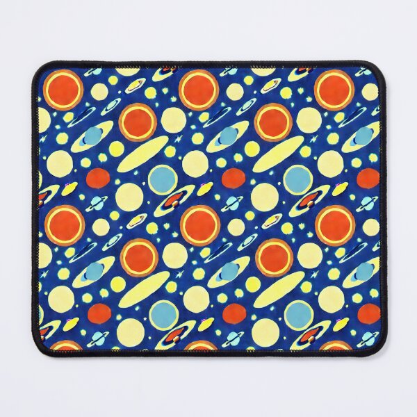 Item preview, Midcentury Modern Pattern No.9 Futuristic Space, Planets designed and sold by laurabethlove.