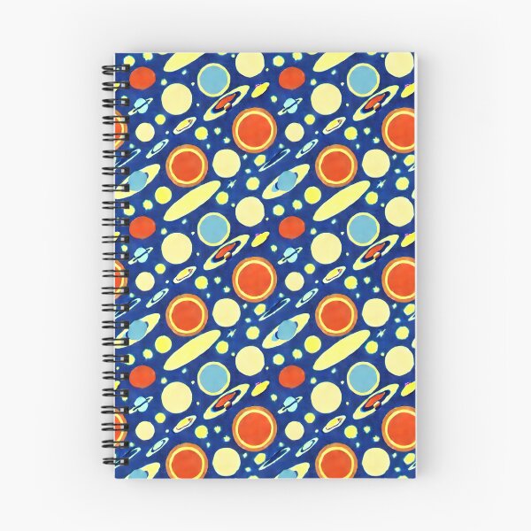 Item preview, Midcentury Modern Pattern No.9 Futuristic Space, Planets designed and sold by laurabethlove.