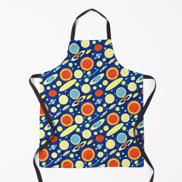 Item preview, Midcentury Modern Pattern No.9 Futuristic Space, Planets designed and sold by laurabethlove.