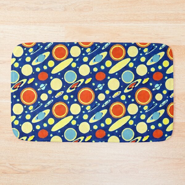 Item preview, Midcentury Modern Pattern No.9 Futuristic Space, Planets designed and sold by laurabethlove.