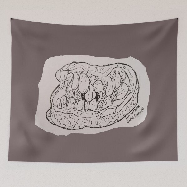 Item preview, Nasty Monster 4 (Uncolored) designed and sold by Discordant Dreams Art.