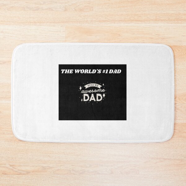 Item preview, World's #1 DAD.  You're Awesome DAD.  designed and sold by Tiannalaw.