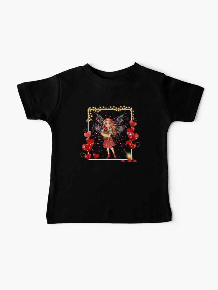 Thumbnail 1 of 2, Baby T-Shirt, Felicia's Valentine Love Collection designed and sold by TeelieTurner.